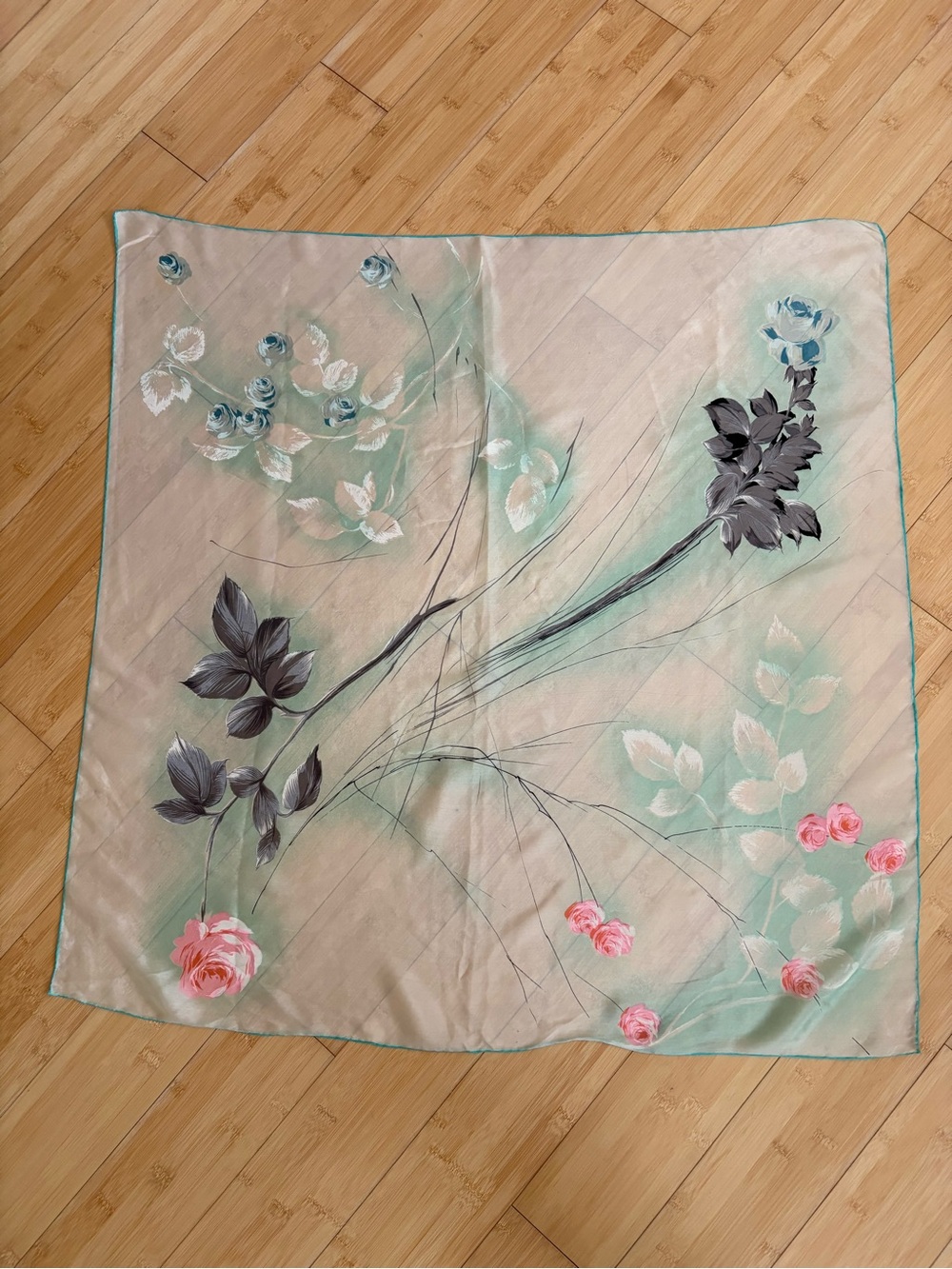 Vintage Silk Scarf